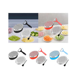 Maxbell Maxbell Kitchen Cheese Grater Multiuse Vegetable Cutter for Onions Vegetables Ginger Black