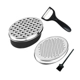 Maxbell Maxbell Kitchen Cheese Grater Multiuse Vegetable Cutter for Onions Vegetables Ginger Black