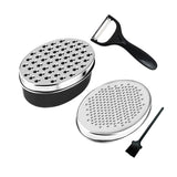 Maxbell Maxbell Kitchen Cheese Grater Multiuse Vegetable Cutter for Onions Vegetables Ginger Black