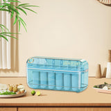 Maxbell Maxbell Ice Lolly Maker 6 Grids DIY Ice Cream Maker for Restaurant Cake Shop Kitchen blue