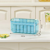 Maxbell Maxbell Ice Lolly Maker 6 Grids DIY Ice Cream Maker for Restaurant Cake Shop Kitchen blue