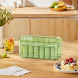 Maxbell Maxbell Ice Lolly Maker 6 Grids DIY Ice Cream Maker for Restaurant Cake Shop Kitchen green