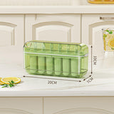 Maxbell Maxbell Ice Lolly Maker 6 Grids DIY Ice Cream Maker for Restaurant Cake Shop Kitchen green