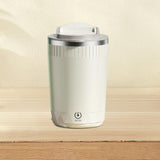Maxbell Maxbell Stirring Mug Portable Self Mixing Coffee Mug for Hiking Gym Camping Beige