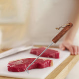 Maxbell Maxbell BBQ Meat Turner Hook Easy to Clean Meat Hook for Sausages BBQ Grill Flipping 31.8cmx3.7cm