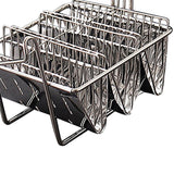 Maxbell Taco Basket Tortillas Taco Shell Deep Fryer Basket for Snack Bar Coffee Shop