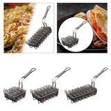 Maxbell Taco Basket French Fries Taco Shell Deep Fryer Basket for Kitchen Restaurant