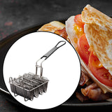 Maxbell Taco Basket French Fries Taco Shell Deep Fryer Basket for Kitchen Restaurant