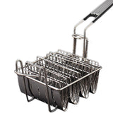 Maxbell Taco Basket French Fries Taco Shell Deep Fryer Basket for Kitchen Restaurant