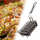 Maxbell Taco Basket French Fries Taco Shell Deep Fryer Basket for Kitchen Restaurant