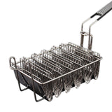Maxbell Taco Basket French Fries Taco Shell Deep Fryer Basket for Kitchen Restaurant