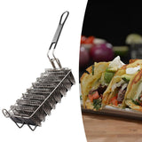 Maxbell Taco Basket French Fries Taco Shell Deep Fryer Basket for Kitchen Restaurant