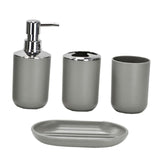 Maxbell Maxbell Bathroom Accessories Housewarming Gift Toothbrush Holder for Bathroom Vanity Gray