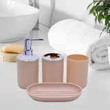 Maxbell Maxbell Bathroom Accessories Housewarming Gift Toothbrush Holder for Bathroom Vanity Apricot