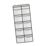 Maxbell Maxbell over The Door Organizer Closet Wardrobe Storage for Bedroom Bathroom Nursery 10 pocket