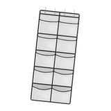 Maxbell Maxbell over The Door Organizer Closet Wardrobe Storage for Bedroom Bathroom Nursery 10 pocket