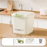 Maxbell Maxbell Grain Rice Container Household Multifunction Rice Storage Container for Nuts 10KG