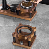 Maxbell Coffee Tamper Station 51/53/58 mm Espresso Tamper Holder for Restaurant Home rectangle