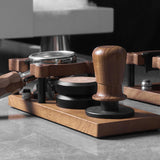 Maxbell Coffee Tamper Station 51/53/58 mm Espresso Tamper Holder for Restaurant Home rectangle