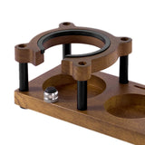 Maxbell Coffee Tamper Station 51/53/58 mm Espresso Tamper Holder for Restaurant Home rectangle