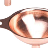 Maxbell Maxbell 3x Kitchen Funnel Set Filling Bottles Cooking Food Funnel Solid Particle Oil Rose Gold