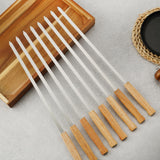 Maxbell Maxbell 8x Metal Skewers for Grilling BBQ Barbecue Sticks for Chicken Prawn Grilling