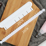 Maxbell Maxbell Cake ARC Ruler Practical Fondant Cake ARC Ruler for Cream Birthdays Weddings