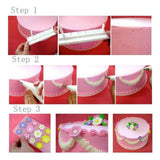 Maxbell Maxbell Cake ARC Ruler Practical Fondant Cake ARC Ruler for Cream Birthdays Weddings