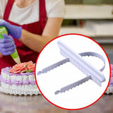 Maxbell Maxbell Cake ARC Ruler Practical Fondant Cake ARC Ruler for Cream Birthdays Weddings