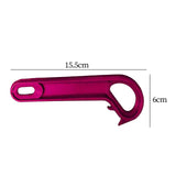 Maxbell Maxbell Multifunctional Bottle Opener Portable Lid Opener for Party Restaurants Home rose red
