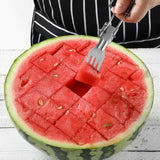 Maxbell Maxbell Watermelon Fork Slicer Cutter Kitchen Gadgets Lightweight Fruit Cutting Fork