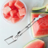 Maxbell Maxbell Watermelon Fork Slicer Cutter Kitchen Gadgets Lightweight Fruit Cutting Fork