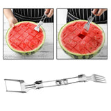 Maxbell Maxbell Watermelon Fork Slicer Cutter Kitchen Gadgets Lightweight Fruit Cutting Fork