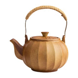Maxbell Maxbell 500ml Ceramic Teapot Pumpkin Multipurpose Tea Infuser for Kitchen Restaurant