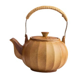 Maxbell Maxbell 500ml Ceramic Teapot Pumpkin Multipurpose Tea Infuser for Kitchen Restaurant