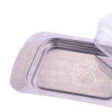 Maxbell Maxbell Butter Dish Easy Clean Practical Butter Container for Restaurant Cafe Fridge