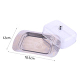 Maxbell Maxbell Butter Dish Easy Clean Practical Butter Container for Restaurant Cafe Fridge