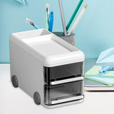 Maxbell Maxbell Desktop Organizers Cartoon Multipurpose Table Display Stand for Office Dorms White