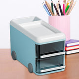 Maxbell Maxbell Desktop Organizers Cartoon Multipurpose Table Display Stand for Office Dorms Blue