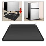 Maxbell Maxbell Under Refrigerator Mat Multipurpose Home Supplies Nonslip Silicone Drip Tray 65x60cm Black