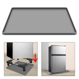 Maxbell Maxbell Under Refrigerator Mat Multipurpose Home Supplies Nonslip Silicone Drip Tray 65x60cm Gray