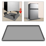 Maxbell Maxbell Under Refrigerator Mat Multipurpose Home Supplies Nonslip Silicone Drip Tray 65x60cm Gray