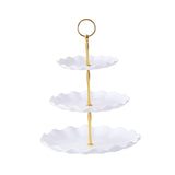 Maxbell Maxbell 3 Tier Cupcake Stand Multipurpose Home Decor Fruit Dish for Birthday Wedding