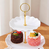 Maxbell Maxbell 3 Tier Cupcake Stand Multipurpose Home Decor Fruit Dish for Birthday Wedding