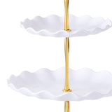 Maxbell Maxbell 3 Tier Cupcake Stand Multipurpose Home Decor Fruit Dish for Birthday Wedding