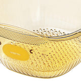 Maxbell Maxbell Fruit Cleaning Basin Sturdy Kitchen Colander Bowl for Pasta Spaghetti Fruits orange large
