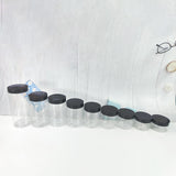 Maxbell Maxbell Empty Pet Jar with Lid Slime Cosmetics Container for Nuts Pasta Moisturizers 20pcs 200ml