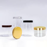 Maxbell Maxbell Empty Pet Jar with Lid Slime Cosmetics Container for Nuts Pasta Moisturizers 20pcs 200ml