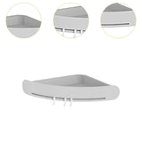 Maxbell Maxbell Corner Shower Rack Triangle Shampoo Storage Rack for Kitchen Laundry Hotels