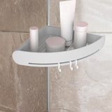 Maxbell Maxbell Corner Shower Rack Triangle Shampoo Storage Rack for Kitchen Laundry Hotels